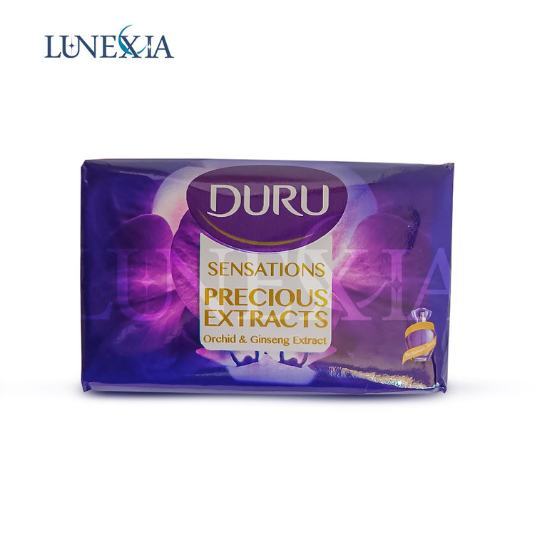 تصویر صابون آرایشی دورو حاوی عصاره گل ارکیده و ریشه جینسینگ 90 گرمی بسته 1 عددی